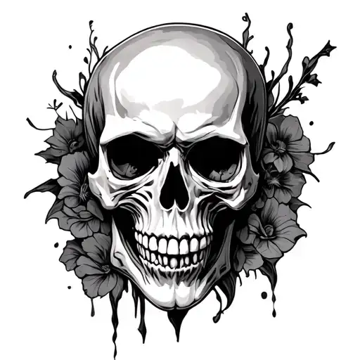 Creepy Skull Forearm