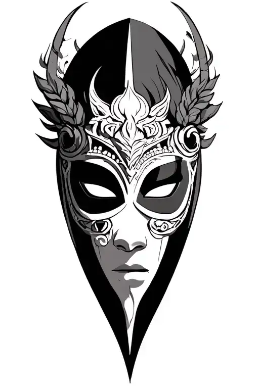 Mask Of Samura Gemini
