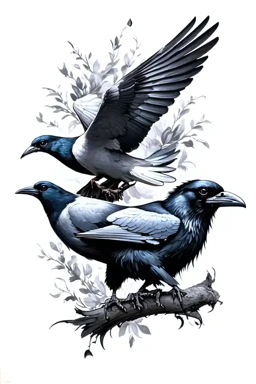 Dove Vs Raven