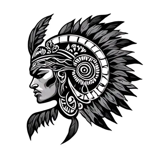 Warrior Polynesian Inspired