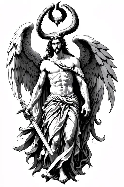 St Michael Killing Satan