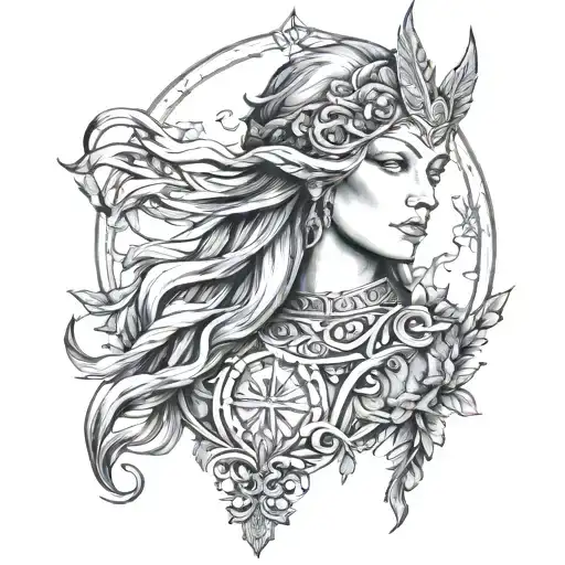 Georg Armin Lewin Ronja Freya Nordic Goddess