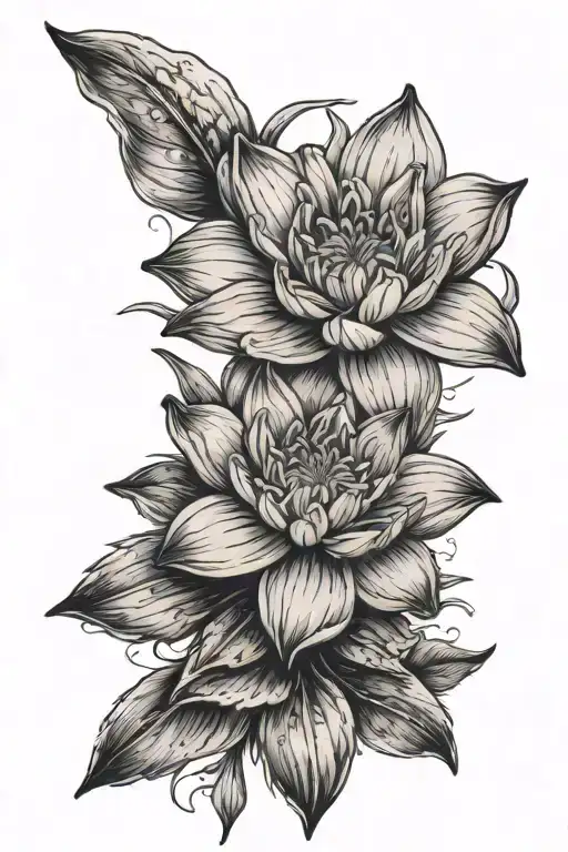 Daisy Daffodil Water Lilly