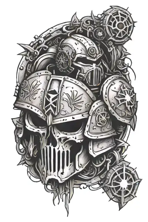 Warhammer 40K Ultramarines Pattern