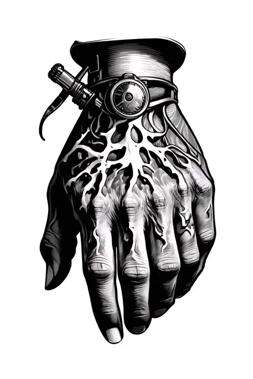 Find Sick Hand Tattoos For Men Based On Work Ethic