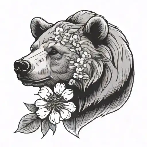 Bear Head Cherry Blossom