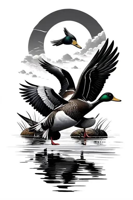 Ducks Landing Open Wings