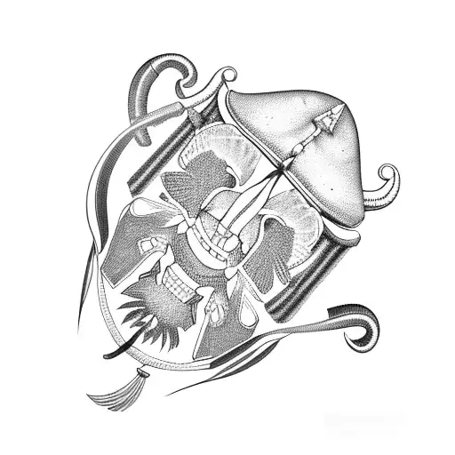 Scarab With Egyptian Hieroglyphics