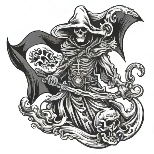 Reaper And Mexican Flag Incorporated