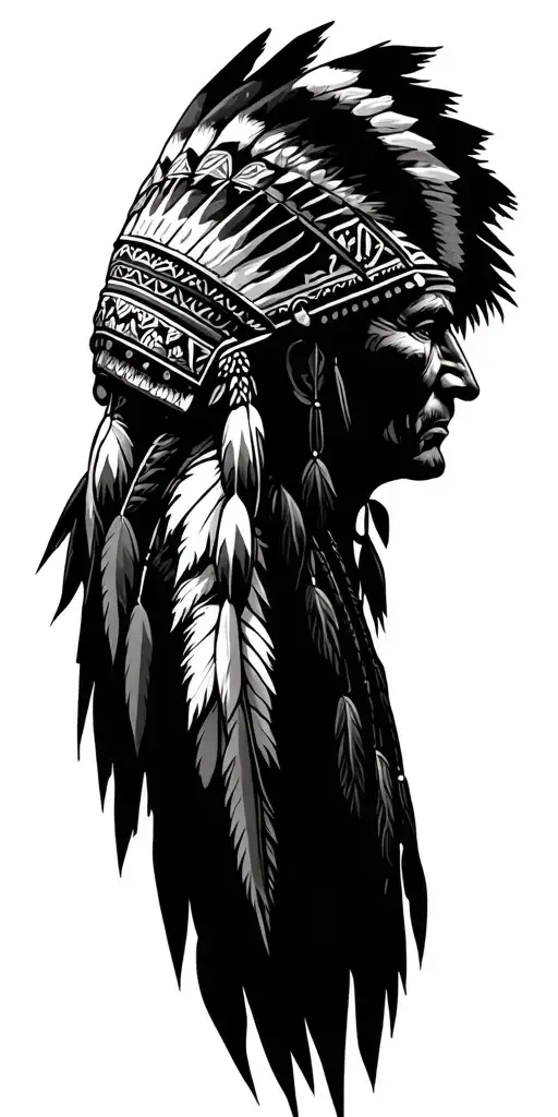 Native American Chief & Navigation