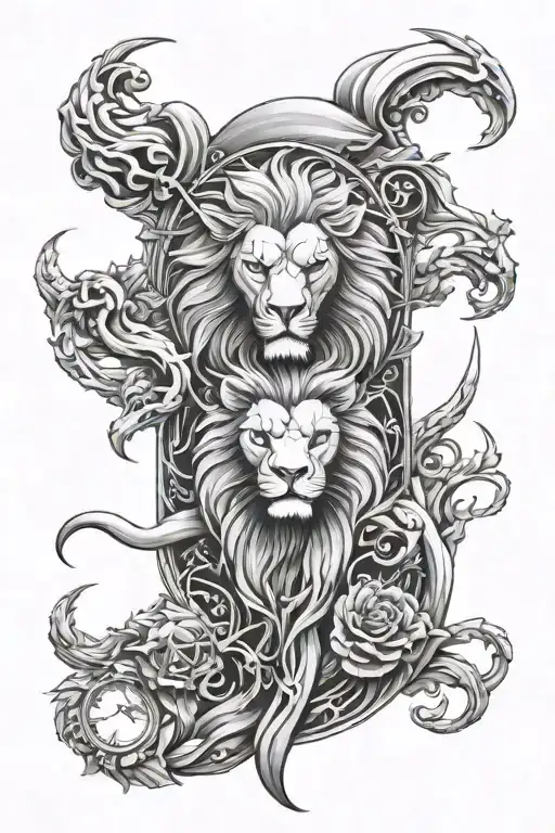 Reaper And Lion Head