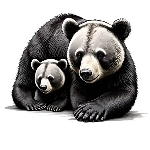 Mama Bear Baby Bear