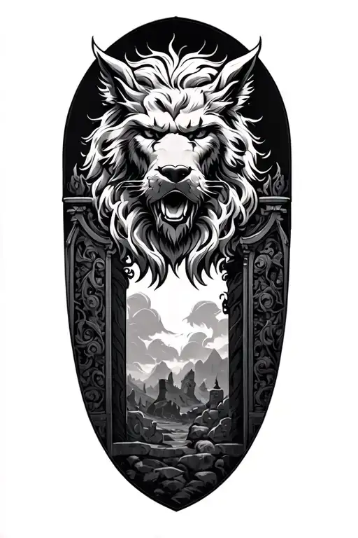 Cerberus Guarding The Gates