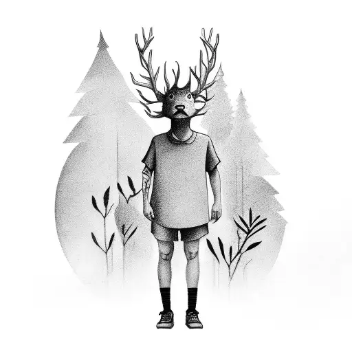 Boy Who Runs In The Forest