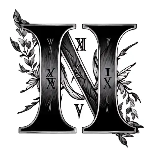 Roman Numeral Birthday