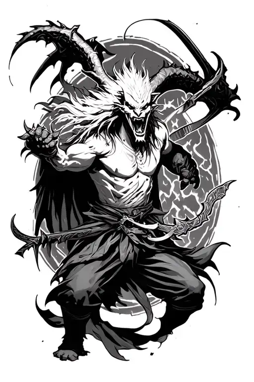 Demon Slayer Fighting