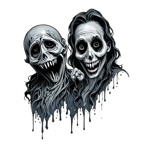 Ghost Horror Friends