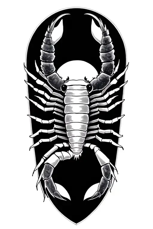 Scorpio Zodiac Tattoo Design Inspired