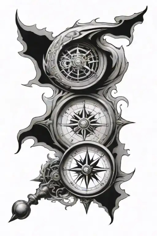 Krieger Compass Ying Yang