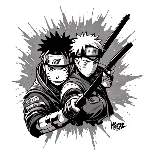 Naruto And The Attack Titan