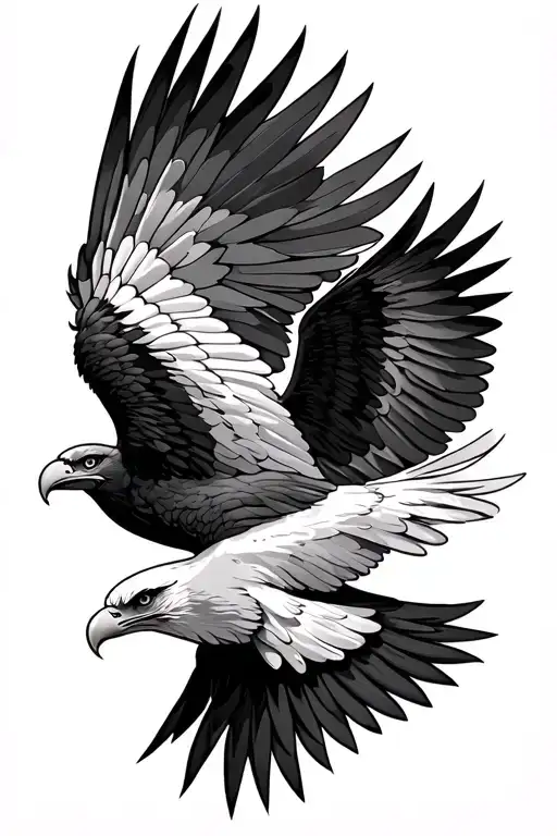 Birds Flying Eagle