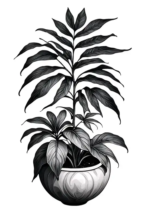 House Plants & Negative Space