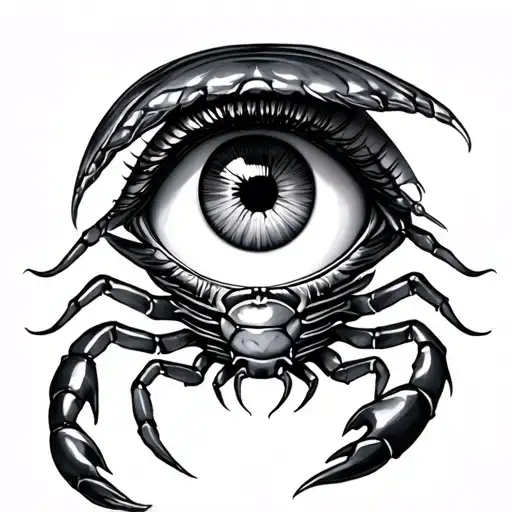 Eye And Scorpion
