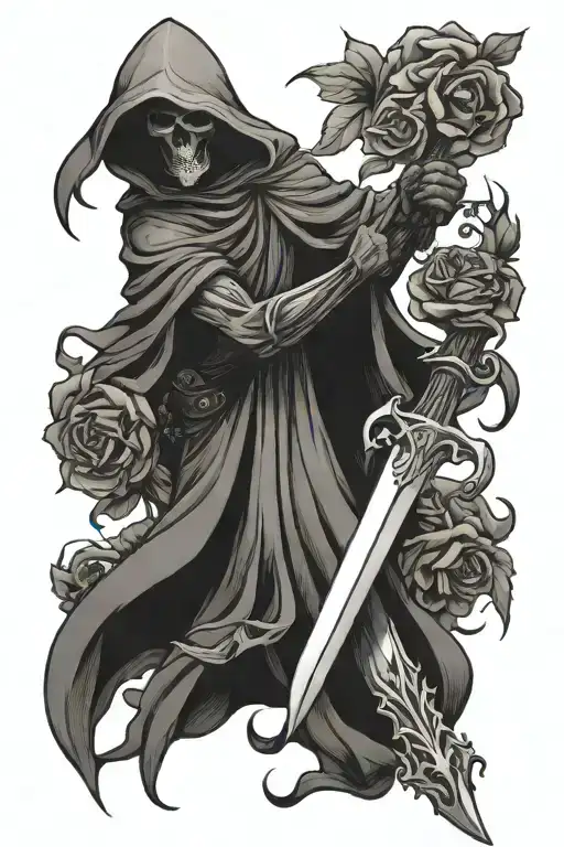 Skill Rosses Sword Grim Reaper