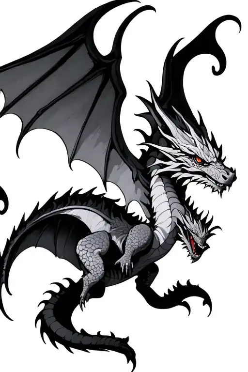 Dragon With Wings