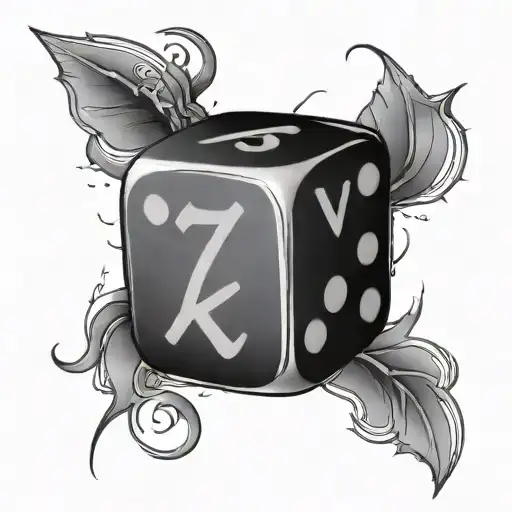 Dice With 7 We Roman Numerals