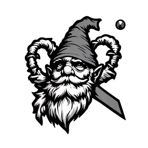 Gnome Fuck Cancer Sign