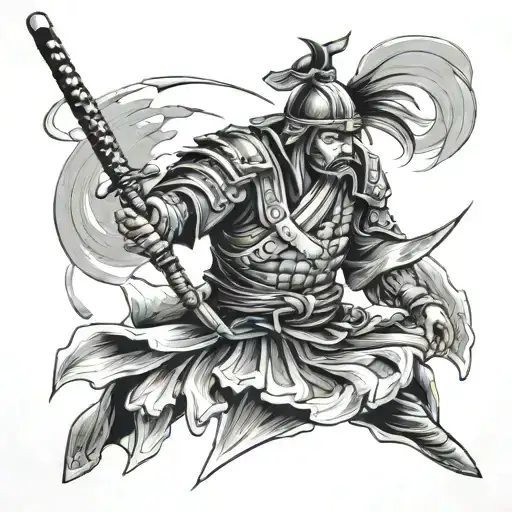 Samurai Abstract