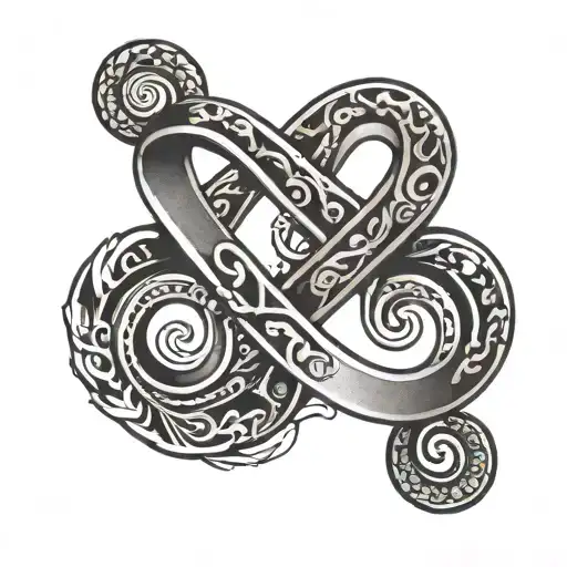 Number 224 Infinity Symbol