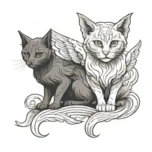 Cat With Wings