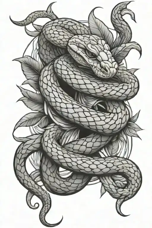 Snake Inner Forearm