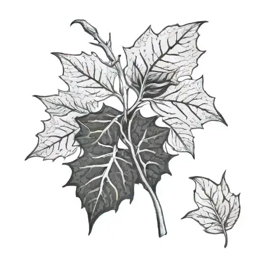 William Morris Style Fig Leaf