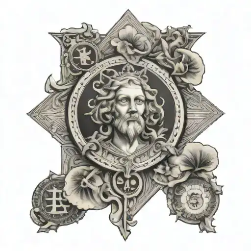 Money And God Symbols