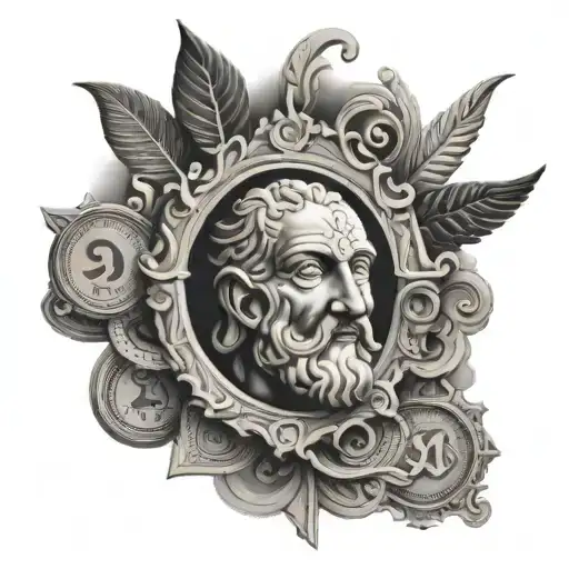 Money And God Symbols