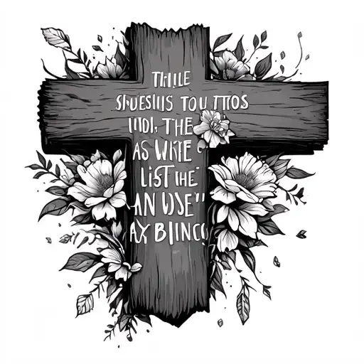 Bible Verse Cross