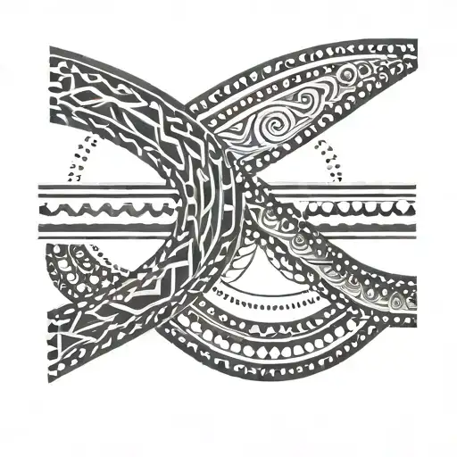 Aboriginal Dot Line Wrist