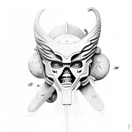 The Fall Of Icarus In Style Of The Brasilian Illustrator Diego Sanchez