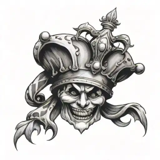 Jester Hat And Crown