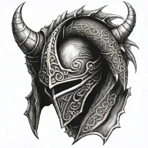 Skyrim Helmet With Dragon
