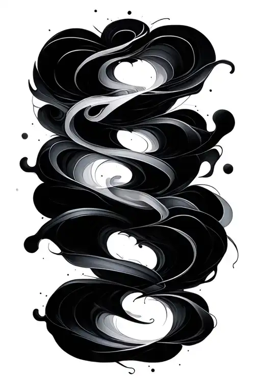 Suminagashi Abstract