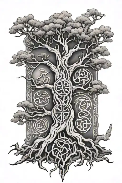 Yggdrasil Viking Runes