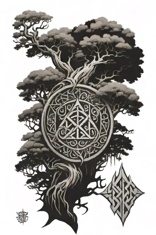 Yggdrasil Viking Runes