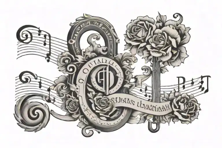 Sheet Music With Repeat Signs And The Name Dorian Inside