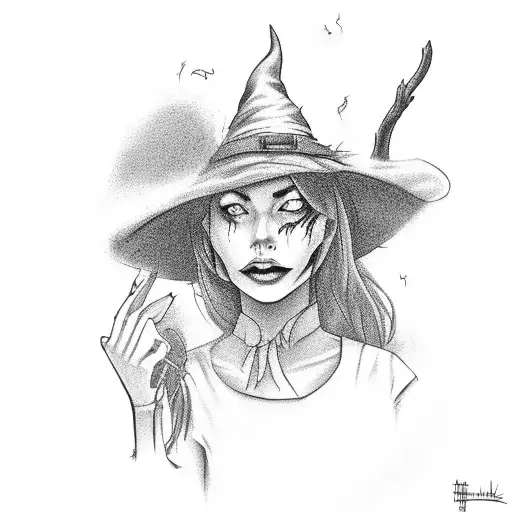 Witch At The Bonfire