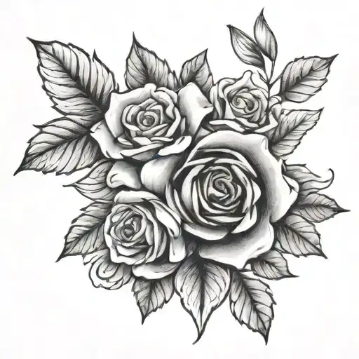 Holly Lilly Rose Intertwined