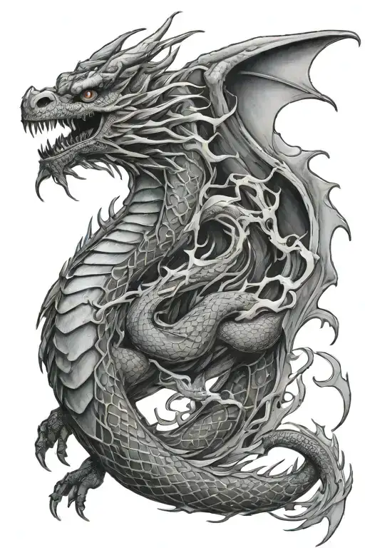 Dragon Breathing Fire